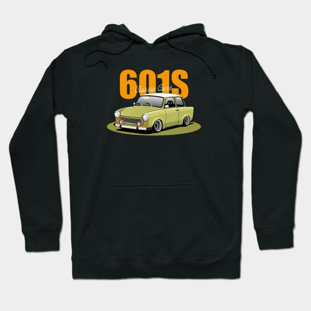 Trabant 601 Classic Cars Hoodie by masjestudio